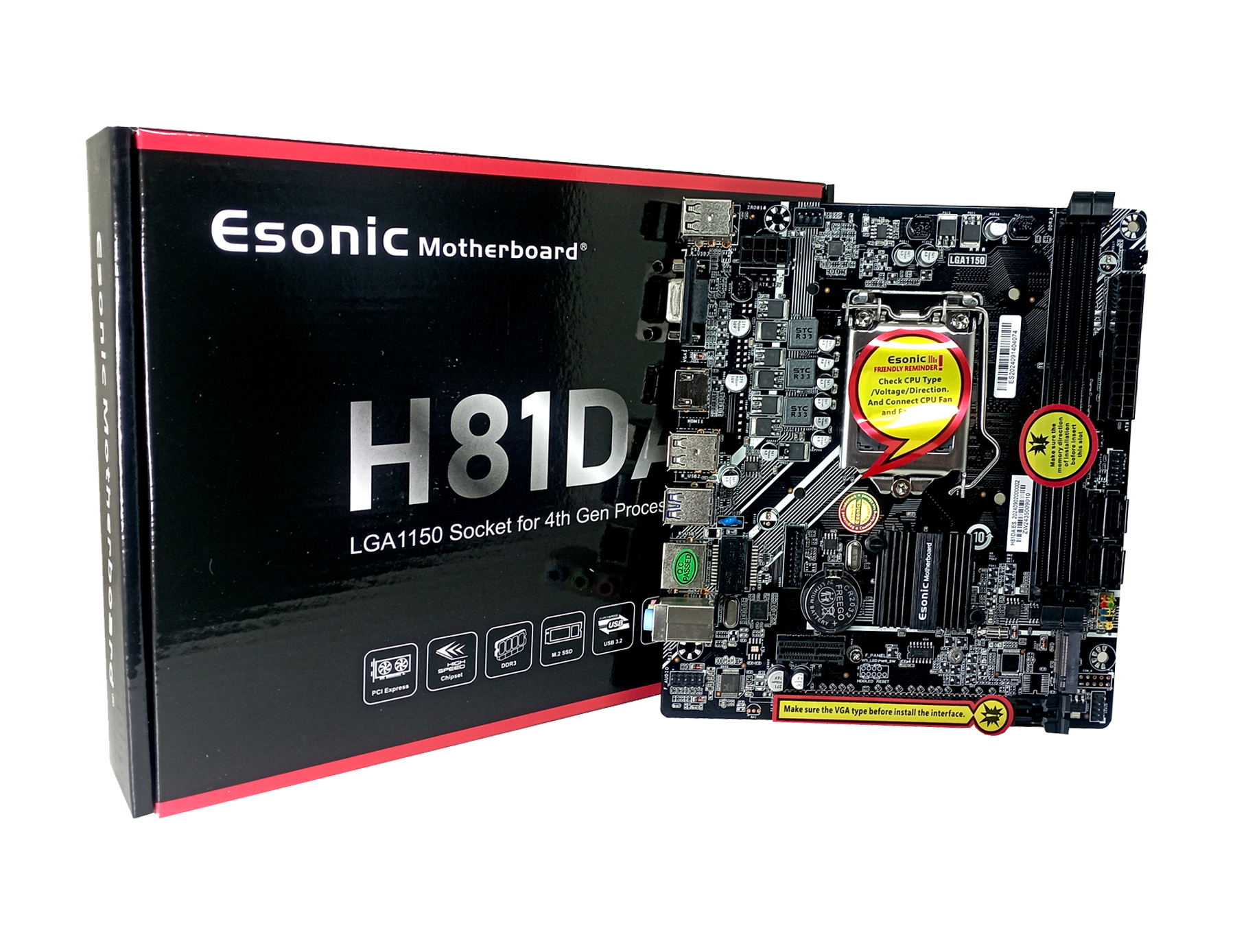 Esonic H81DA 4th GEN Motherboard