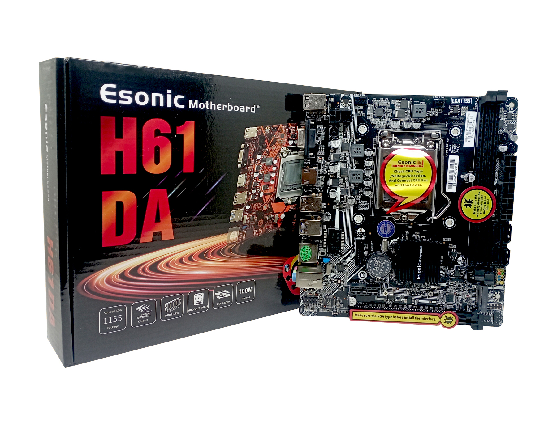Esonic H61DA 2nd/3rd GEN Motherboard